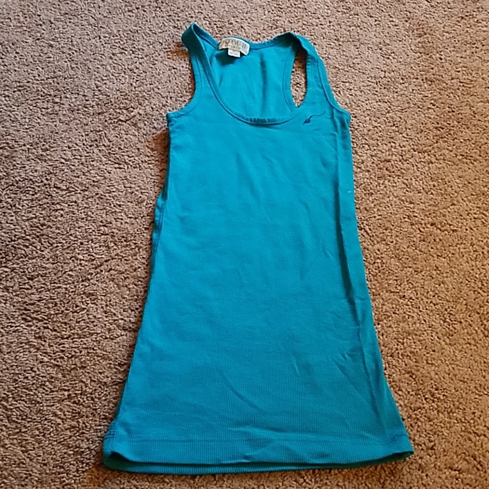 Blue tank top